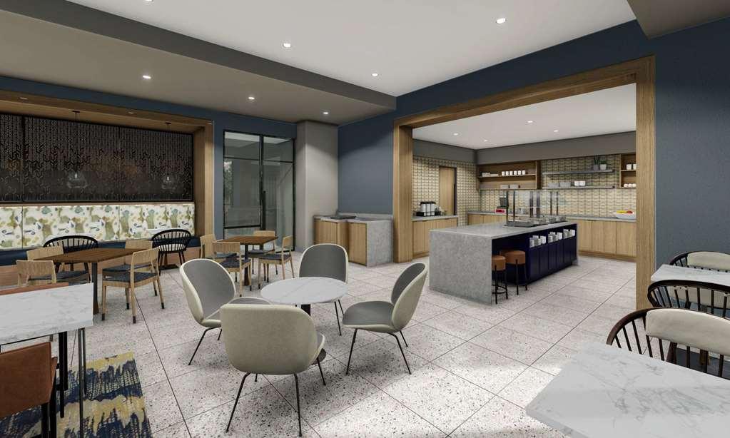 Homewood Suites By Hilton Grand Prairie At Epiccentral Étterem fotó